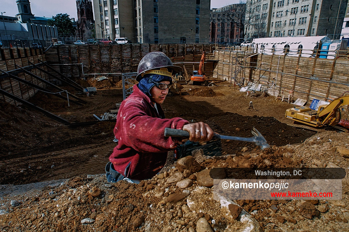 Ground breaking ceremony in downtown Washington D.C., the future home of 130 apartments developed by JBG Companies