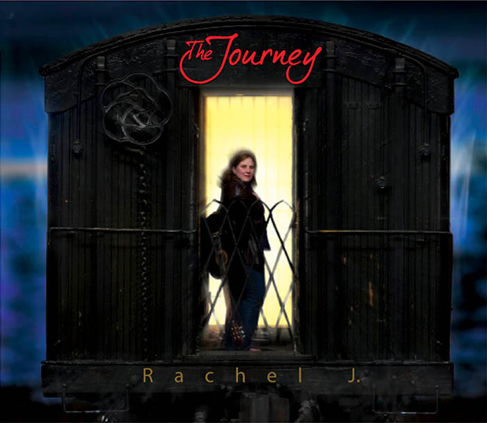 Rachel Willson - Journey // CD Cover Photo was taken at Baltimore's B and O Museum, Rachel brought guitar, an only additional light was yse was a flash. Background was added in Photoshop with egsadorated avalable light we have on a scene.